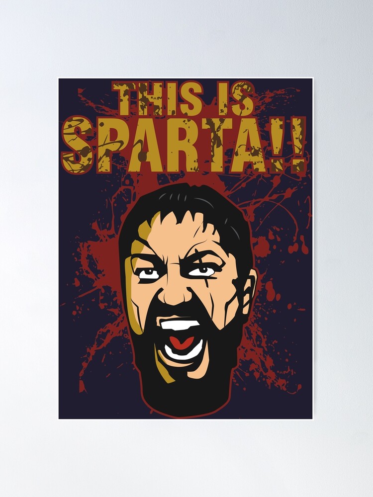 This is Sparta Poster by thesircurly