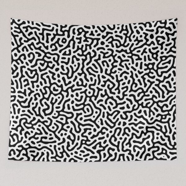 Item preview, Black Turing Pattern designed and sold by amirmax.