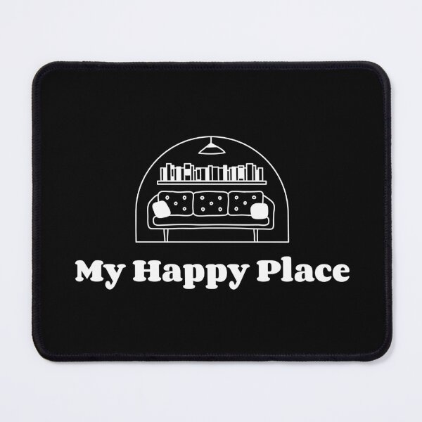 Item preview, My Happy Place (Books and a Comfy Reading Nook) designed and sold by SweetLouiseTees.