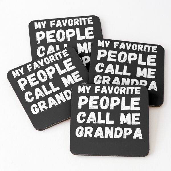 Item preview, My Favorite People Call Me Grandpa - Funny Cool Grandfather Joke Gift Design For Grandpas designed and sold by GhaliSmith.