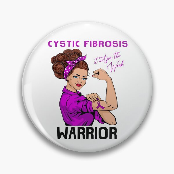 Item preview, CYSTIC FIBROSIS Warrior It's Not For The Weak designed and sold by largellie.