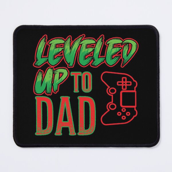 Item preview, Leveled up to Dad designed and sold by Department61.
