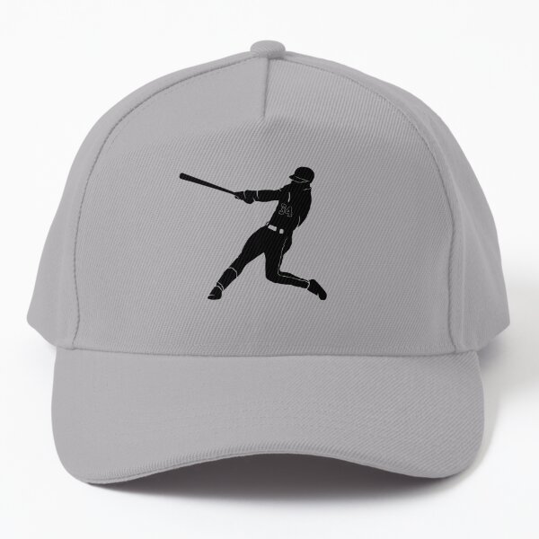 Bryce Harper MVP Silhouette Profile Baseball Art Cap for Sale by