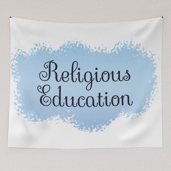 Item preview, Religious Education School Subject Label - white designed and sold by IrinchiDE.