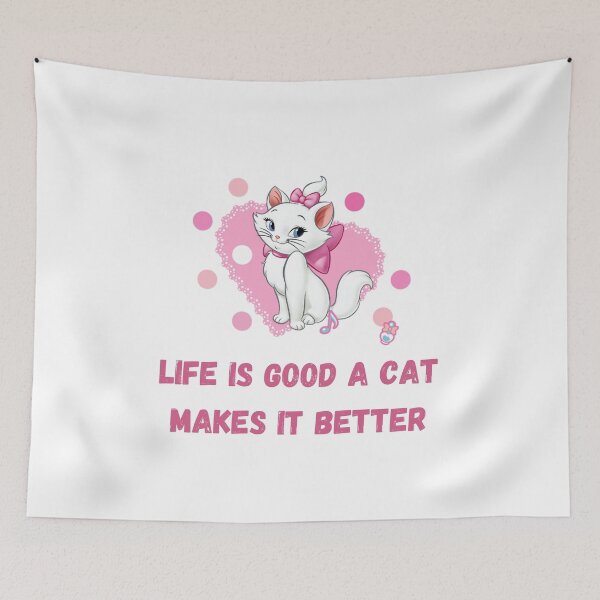 Item preview, Life is good a cat makes it better designed and sold by EagleArtist12.