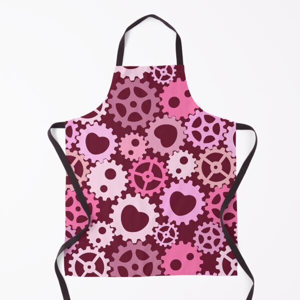 Item preview, Cogwheels pink on wine designed and sold by QuirkyCraftz.