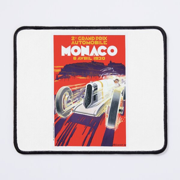 Item preview, 1930 Monaco Grand Prix Racing Poster designed and sold by retrographics.