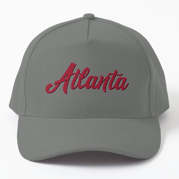 White ATL Georgia Tomahawk Hat | Baseball Trucker Hat | Tomahawk Chop |  Patch Hat | Atlanta | Golf | Father's Day