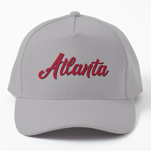 Navy & White Atlanta Tomahawk Chop Hat Baseball Trucker Hat 