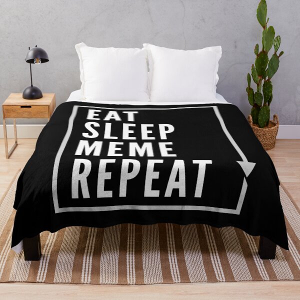 Item preview, Eat Sleep Meme Repeat designed and sold by soudaniet.