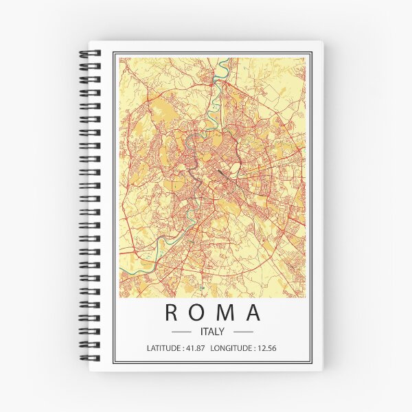 Item preview, Rome city map designed and sold by PostersProf1.