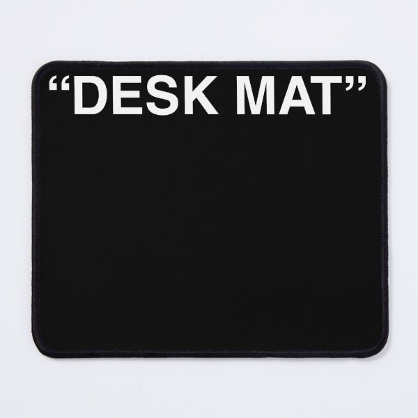 off white mouse pad