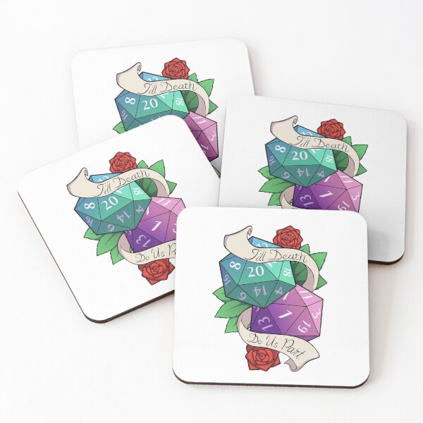 Item preview, Till Death Do Us Part D20 designed and sold by MillyD13.