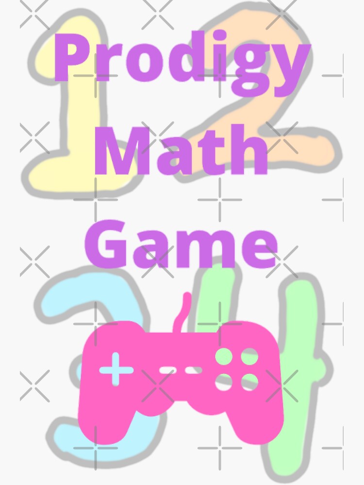 "Prodigy Math Game " Sticker for Sale by SunflowerKween | Redbubble