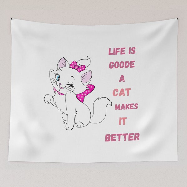 Item preview, Life is good a cat makes it better designed and sold by EagleArtist12.
