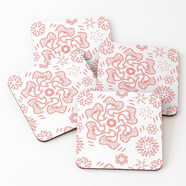 Item preview, Kyo Kage Pattern Line Art Monocolor designed and sold by R4CProject.