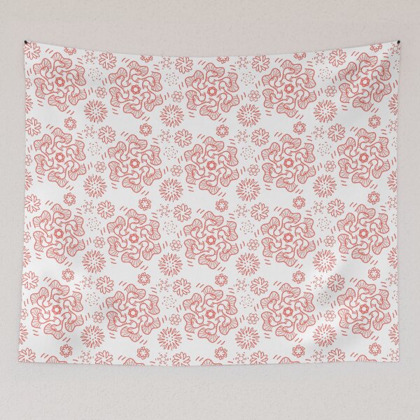 Item preview, Kyo Kage Pattern Line Art Monocolor designed and sold by R4CProject.
