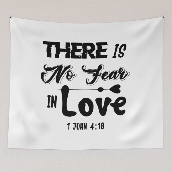 Item preview, There Is No Fear In Love - Torah Bible Design designed and sold by Andrew Carter.