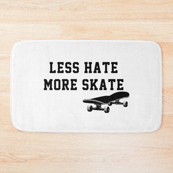 Item preview, Funny Skater, less hate more skate, Skate Boarding Sports Fan Gift, Skating , Skater Gift, Gift for skater Funny Meme Gift for Best Friend boyfriend girlfriend designed and sold by joygift369.