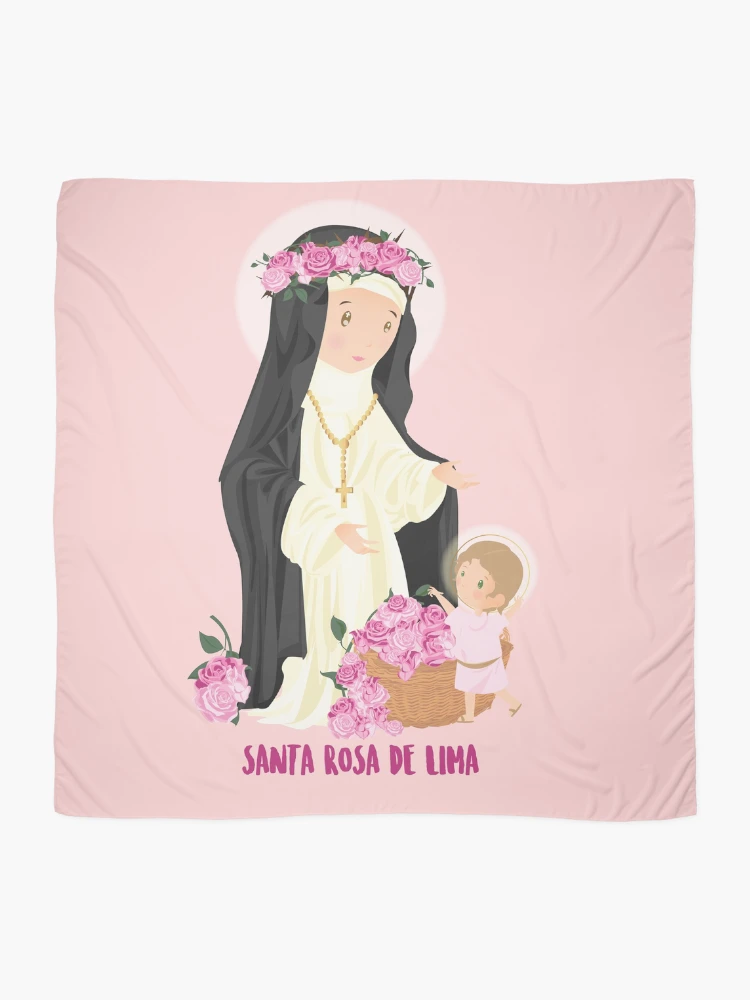 Thumbnail 2 von 3, Tuch, Saint Rose of Lima  designt und verkauft von AlMAO2O.