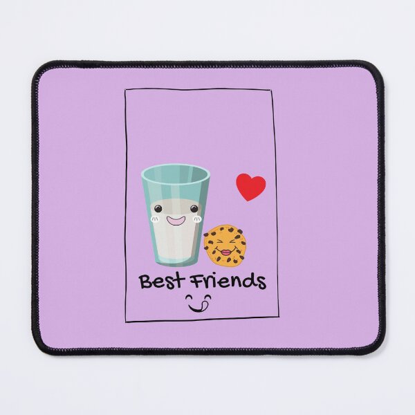 Item preview, Best Friends Milk & Cookies designed and sold by PlumNearly.