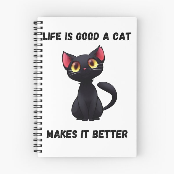 Item preview, Life is good a cat makes it better designed and sold by EagleArtist12.