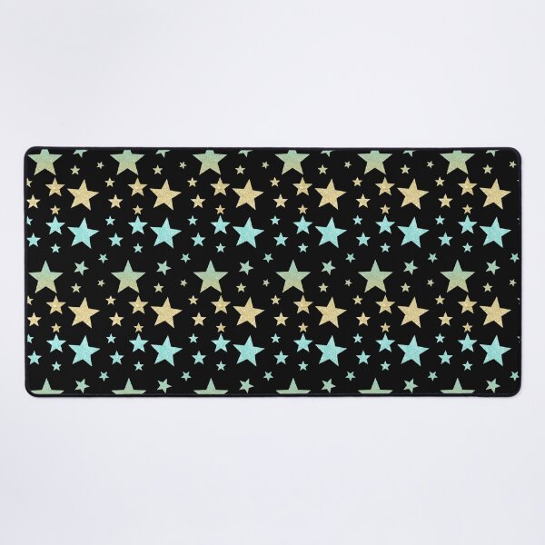 Item preview, Teal Gold Ombre Faux Glitter Stars designed and sold by Felicity-K.