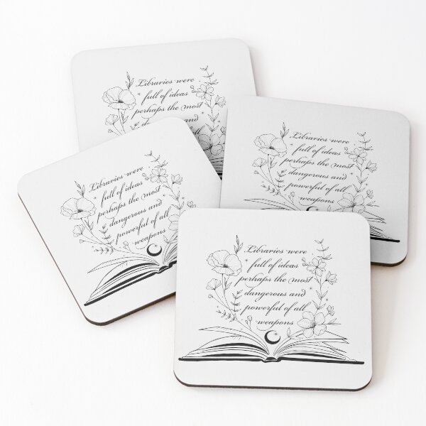 Item preview, Libraries were full of Ideas (Throne of Glass) designed and sold by sashabookishart.