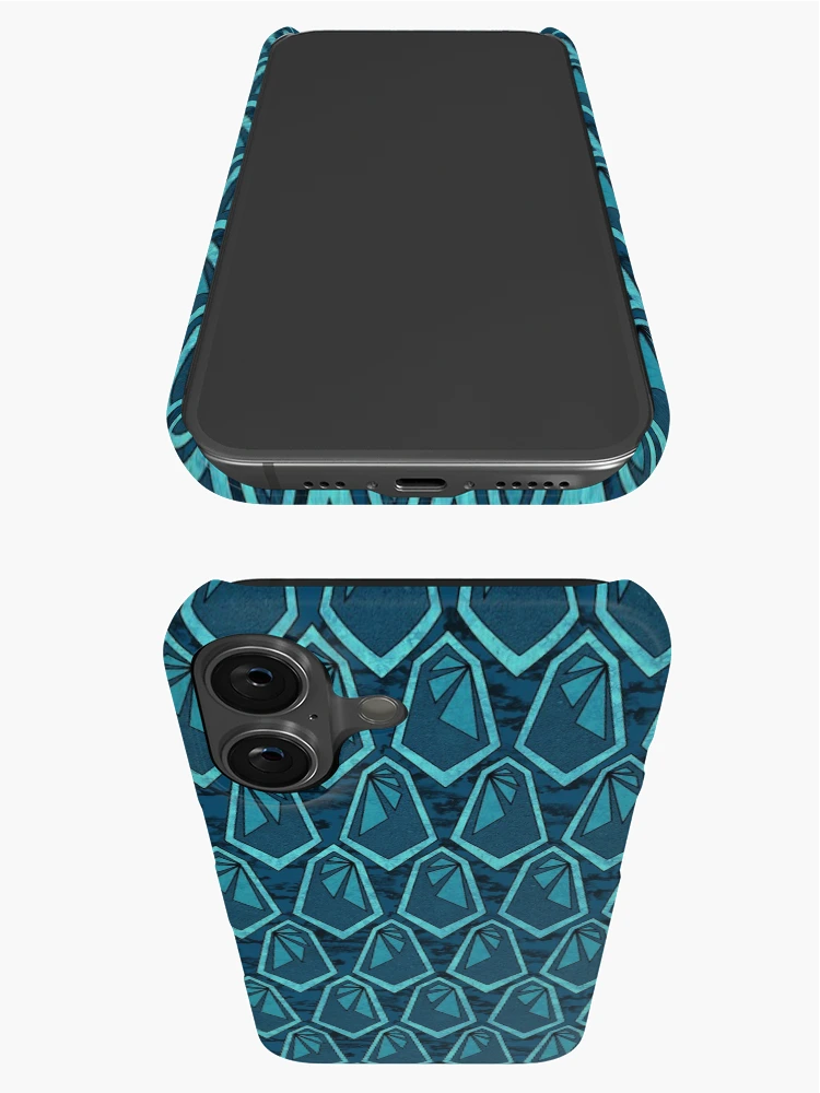 Thumbnail 3 of 4, iPhone Case, Geometric Crystal Pattern designed and sold by Vincent Briggs.