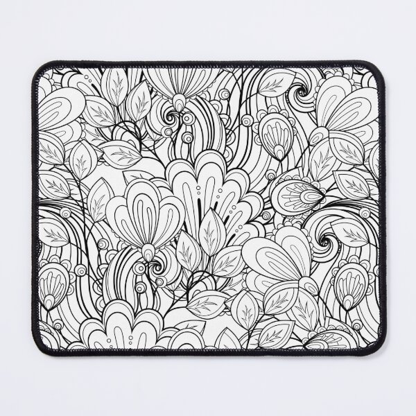 Item preview, Non Colored Pattern with Floral Motifs designed and sold by lissantee.