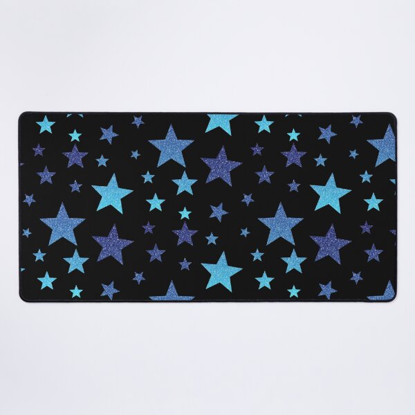 Item preview, Blue Ombre Faux Glitter Stars designed and sold by Felicity-K.