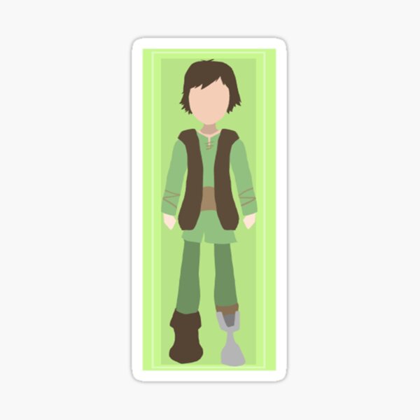 Hiccup Minimalist Sticker