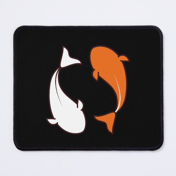 Item preview, Koi Fish Ying & Yang Meaning Love Minimalist Design designed and sold by appareltolove.