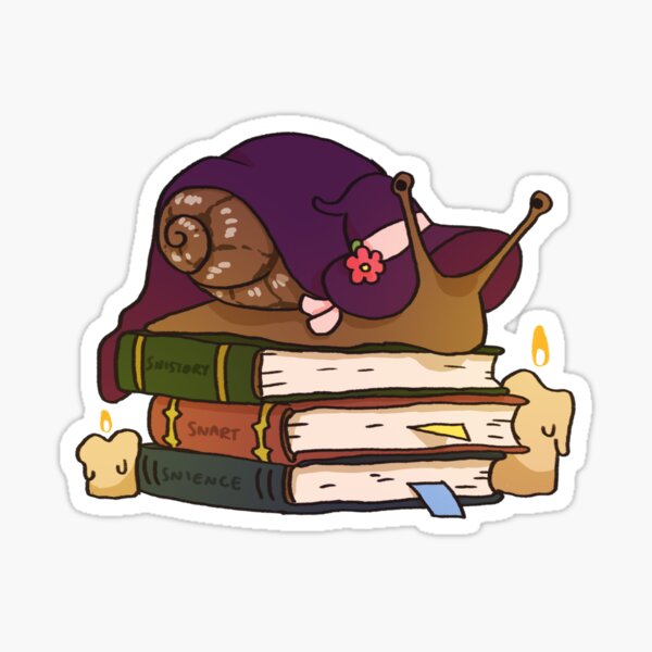 surprise! Land snail - Tulula Sticker