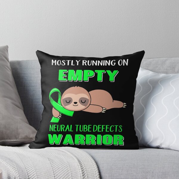 Item preview, Mostly Running On Empty Neural Tube Defects Warrior designed and sold by Brad-FI.