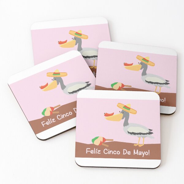 Item preview, May Holiday Theme - Felicidades Pelican designed and sold by SeanDontGetFish.