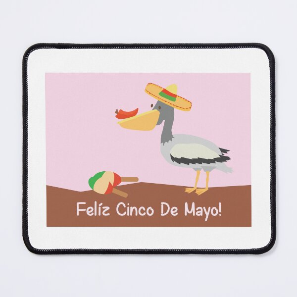 Item preview, May Holiday Theme - Felicidades Pelican designed and sold by SeanDontGetFish.