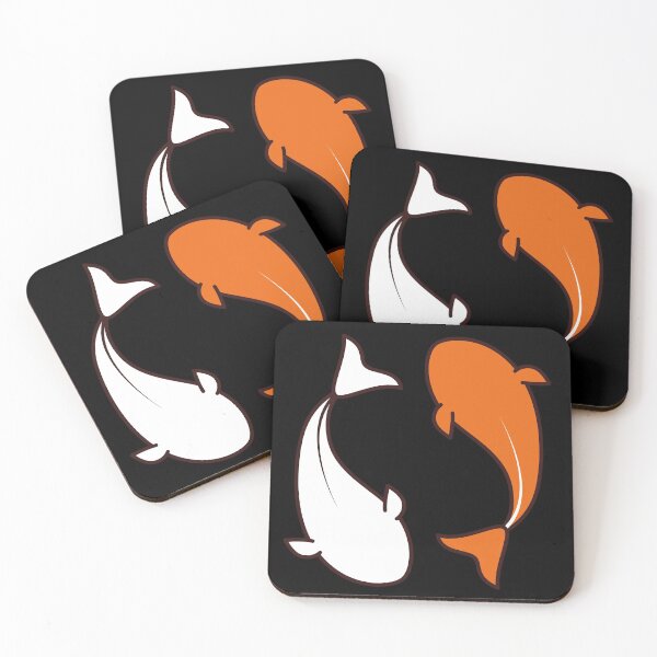 Item preview, Koi Fish Ying & Yang Meaning Love Minimalist Design designed and sold by appareltolove.