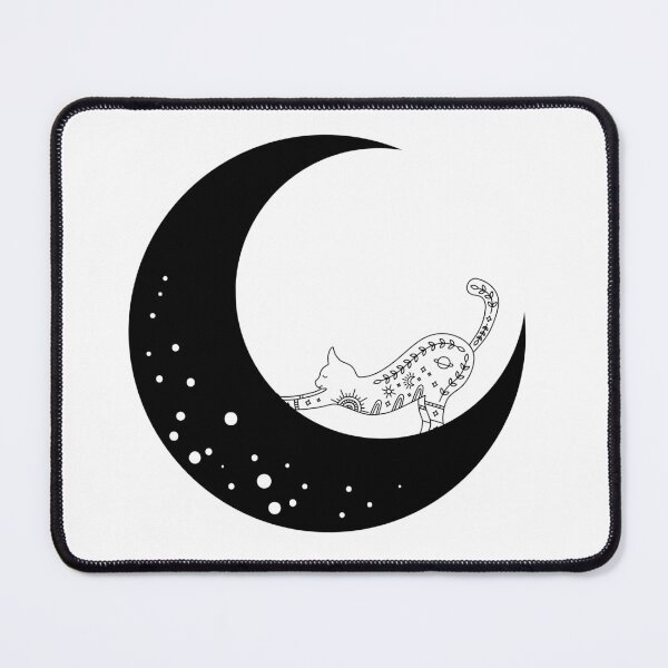 Item preview, Cat Stretching on the Moon designed and sold by EclecticOdyssey.