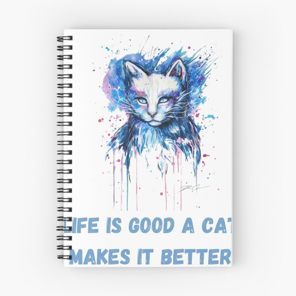 Item preview, Life is good a cat makes it better designed and sold by EagleArtist12.