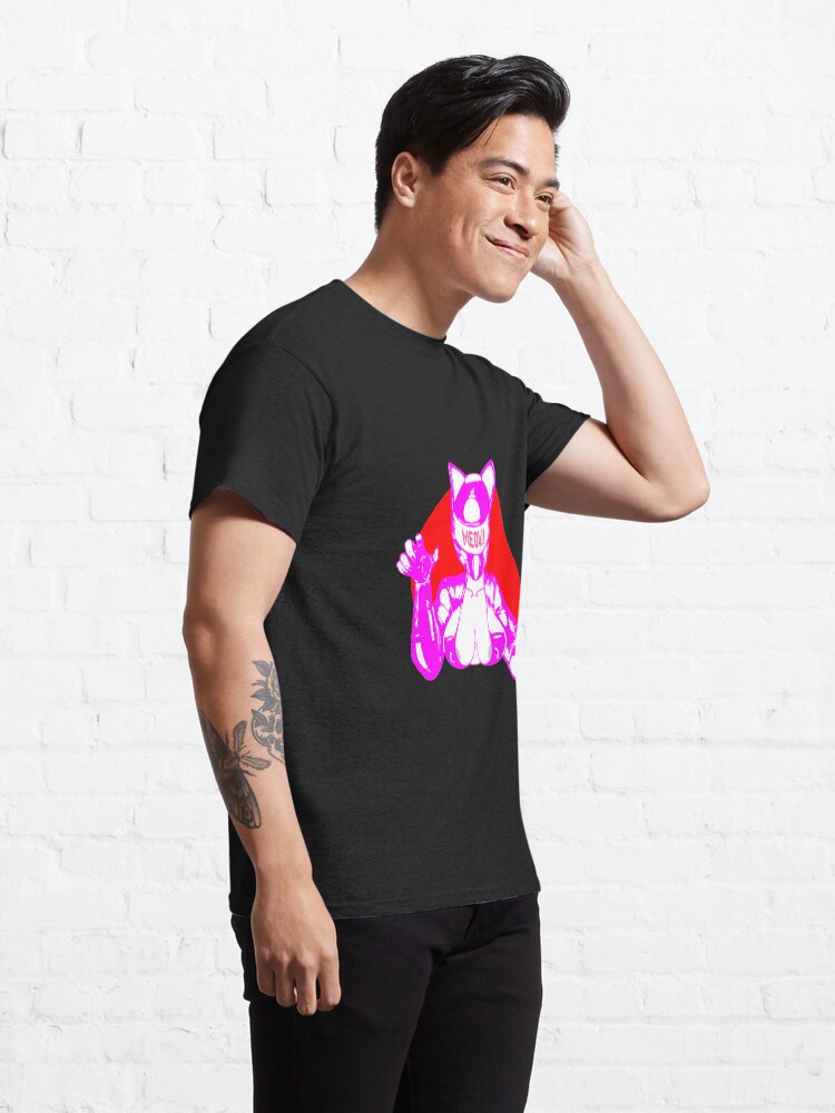 Vista alternativa de Camiseta clásica Lady Cat