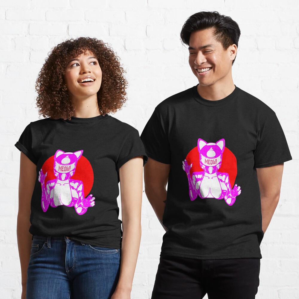 Lady Cat Camiseta clásica