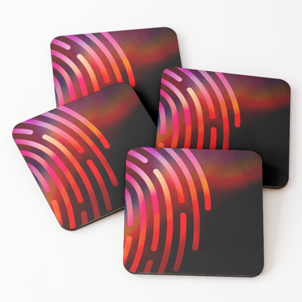 Item preview, Eclectic electric bokeh party lights and stripes - Caroline Laursen original designed and sold by Caroline Laursen.