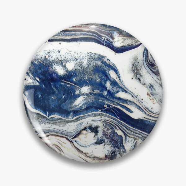 Item preview, Blue and Gray Marble designed and sold by Holly Willner.