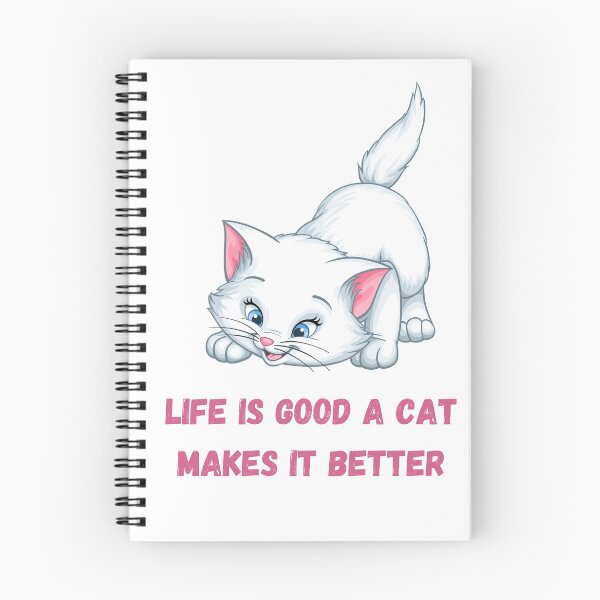 Item preview, Life is good a cat makes it better designed and sold by EagleArtist12.