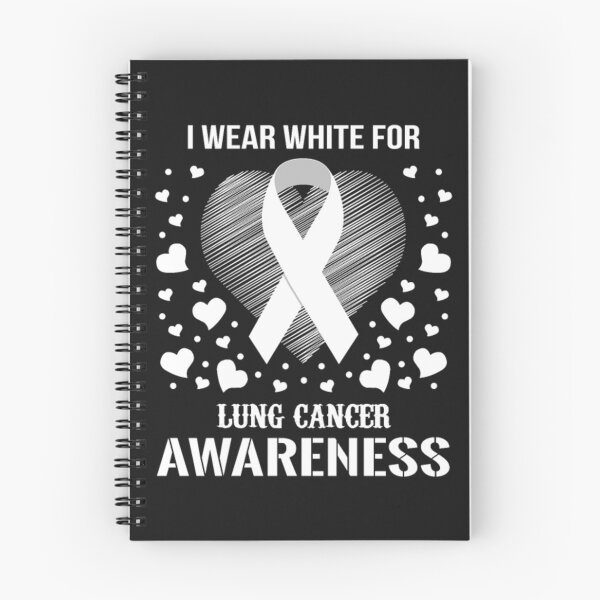 Item preview, I Wear White For Lung Cancer Awareness designed and sold by Clavitaps.