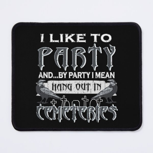 Item preview, I Like To Party Ravens designed and sold by NoBonesLife.