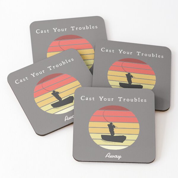 Item preview, Cast Your Troubles Away designed and sold by The Jackalope.