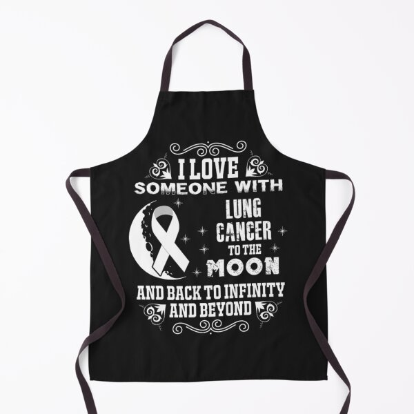 Item preview, Love Someone With Lung Cancer To Moon And Back designed and sold by Clavitaps.