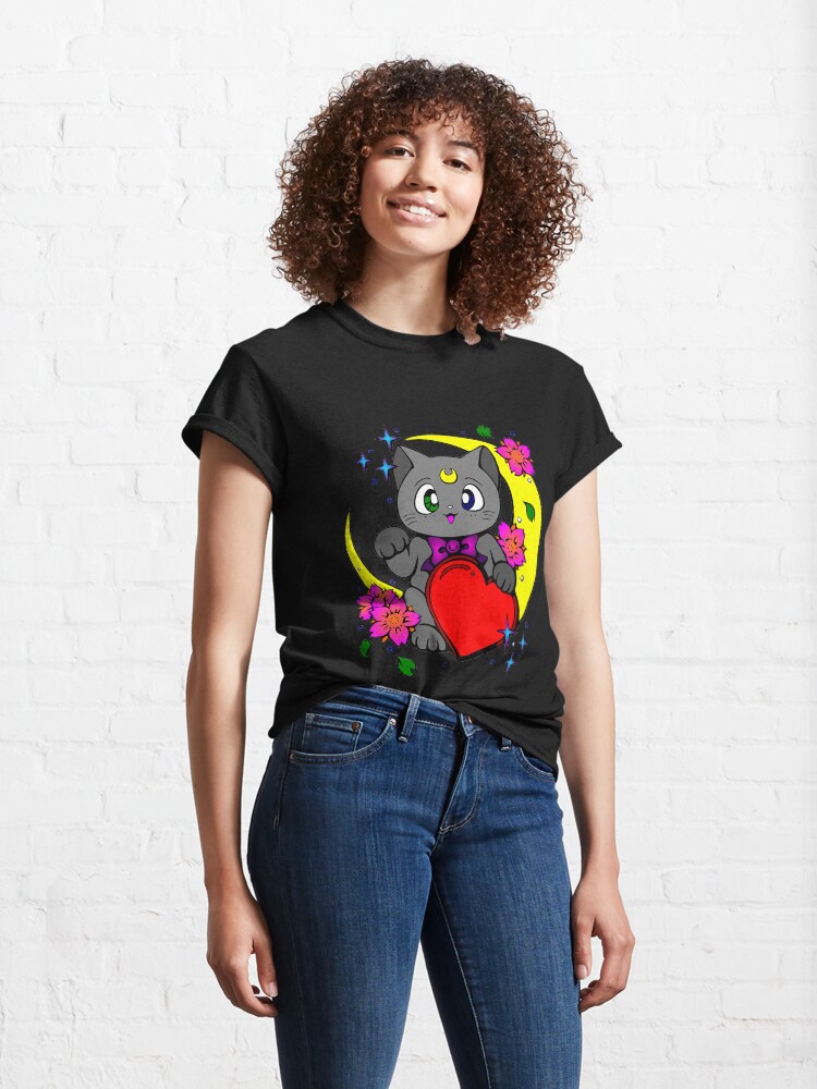 Vista alternativa de Camiseta clásica Gato mágico